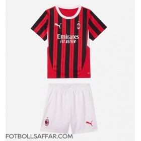 AC Milan Hemmadräkt Barn 2024-25 Kortärmad (+ Korta byxor)